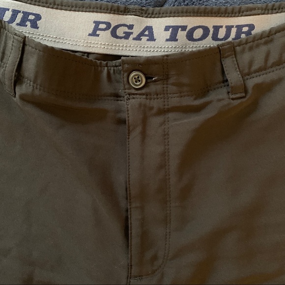 Men’s 34 PGA lightweight black wicking golf shorts - Picture 3 of 8